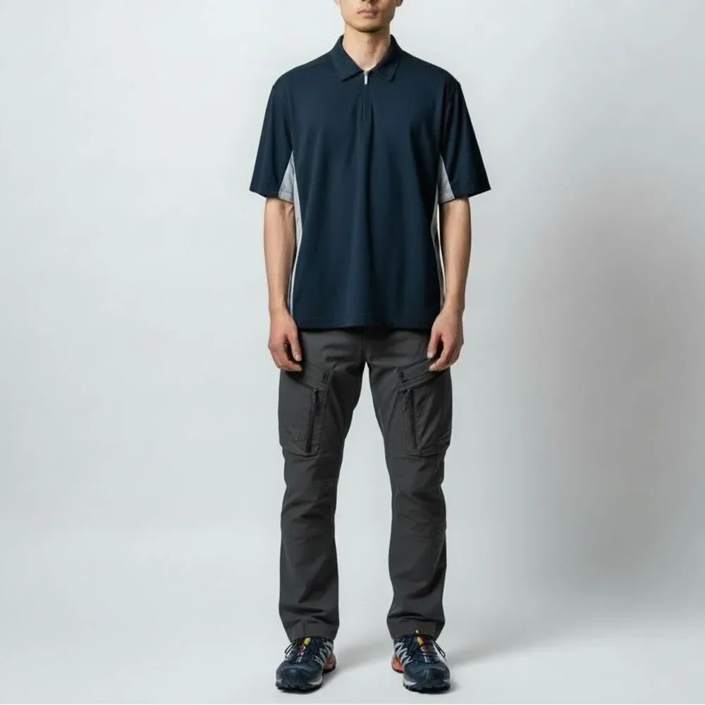 Vintage Nike golf Zip collar polo men’s M